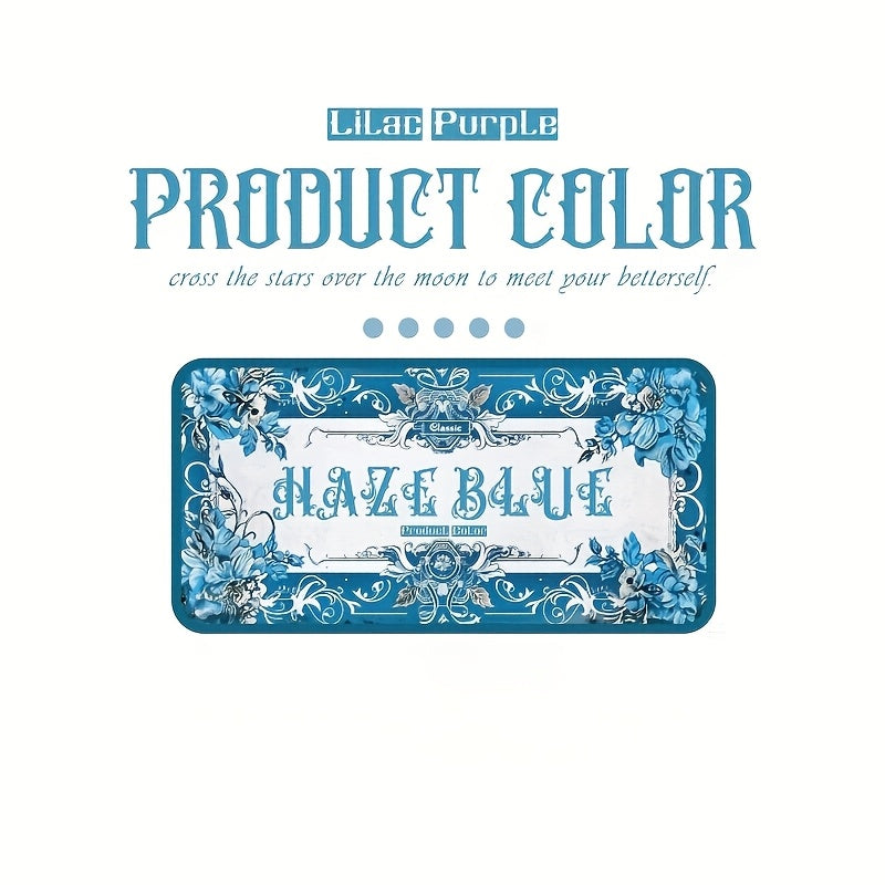 1pc Vintage Metal Ink Pad Tin, Quick-Dry Printing Ink Sticks, Assorted Colors, Classic Design