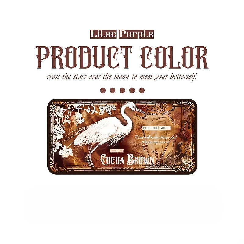 1pc Vintage Metal Ink Pad Tin, Quick-Dry Printing Ink Sticks, Assorted Colors, Classic Design