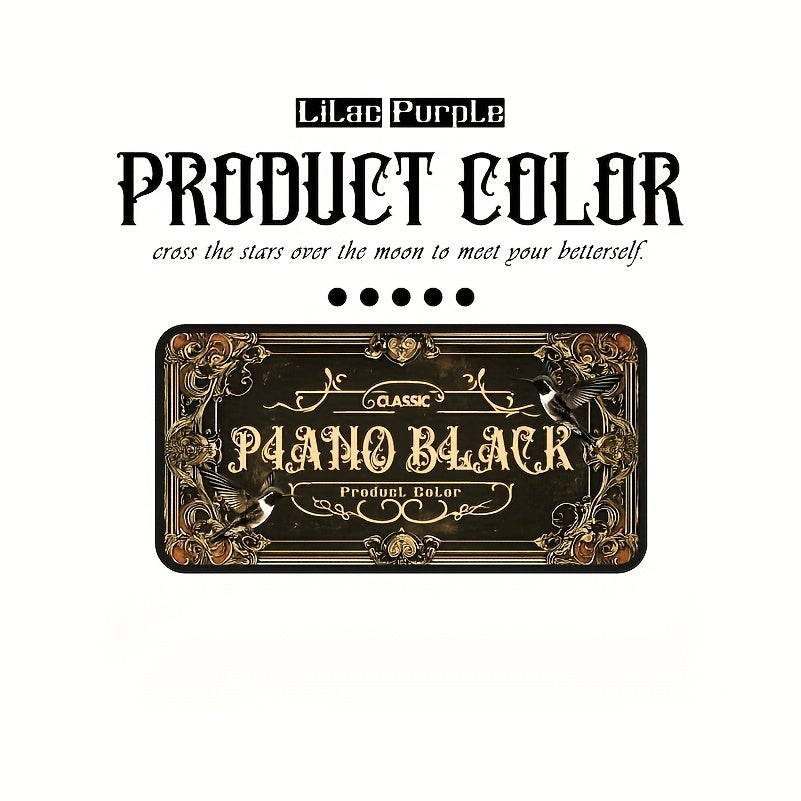 1pc Vintage Metal Ink Pad Tin, Quick-Dry Printing Ink Sticks, Assorted Colors, Classic Design