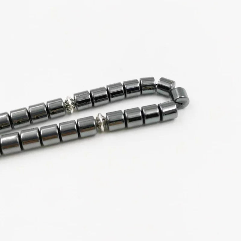 Natural Hematite Tasbih Ramadan special price For Muslim 33 prayer beads Islamic Rosary gift pocket Misbaha Eid accessories