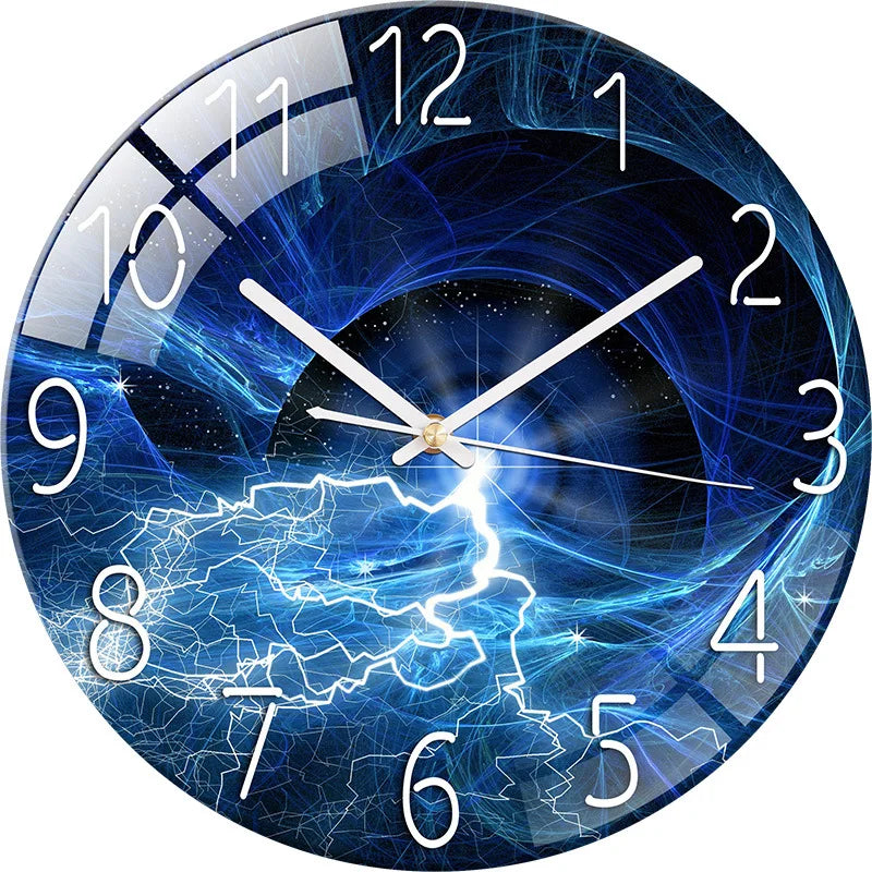 12 inch Modern Silent Wall Clock Non-ticking Silent Digital Wall Clock Silent Movement Without Ticking Living Room Decoration