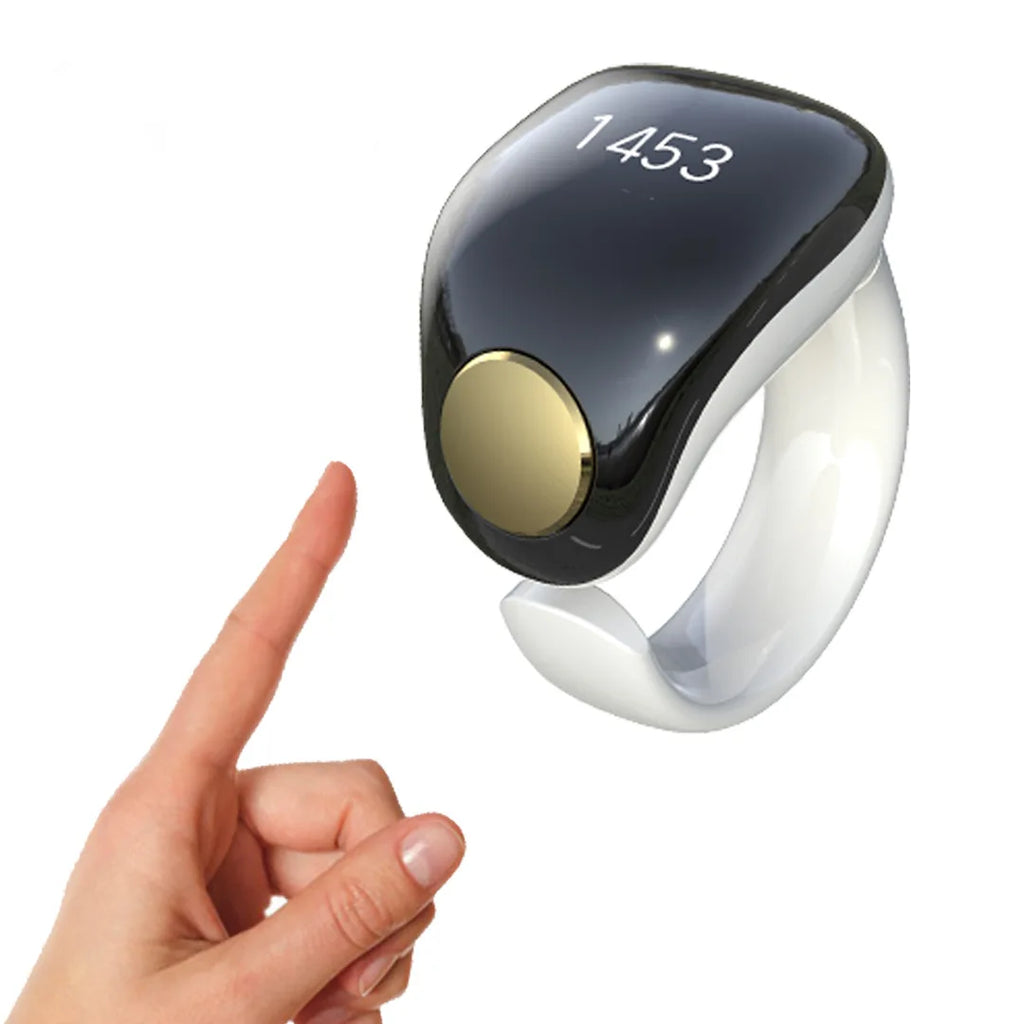 Magnetic Charging Oled Display Screen, 2 Sizes, Ring Holder, Interchangeable Electronic Counter, Bluetooth