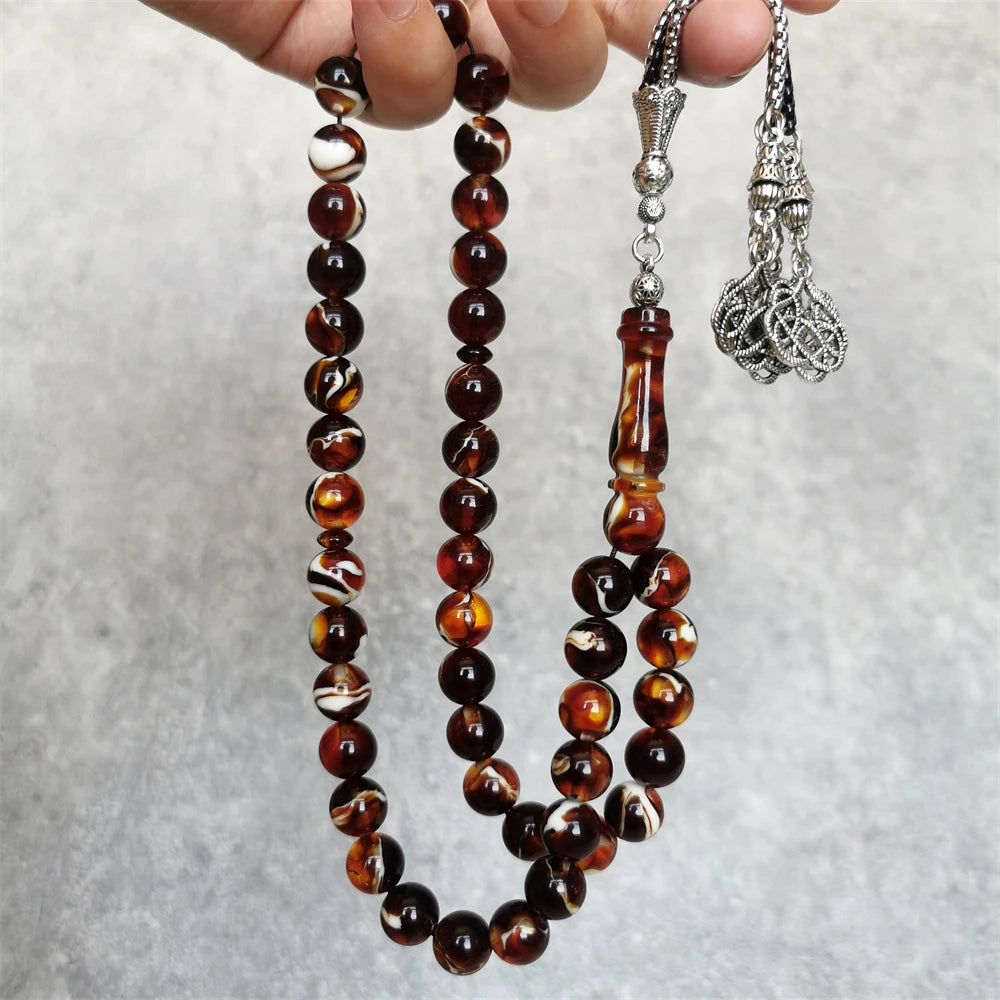 muslim rosary misbaha Multicolor Muslim Rosary 10mm 45beads Islamic Prayer Beads round beads Religious jewelry tasbeeh tasbih
