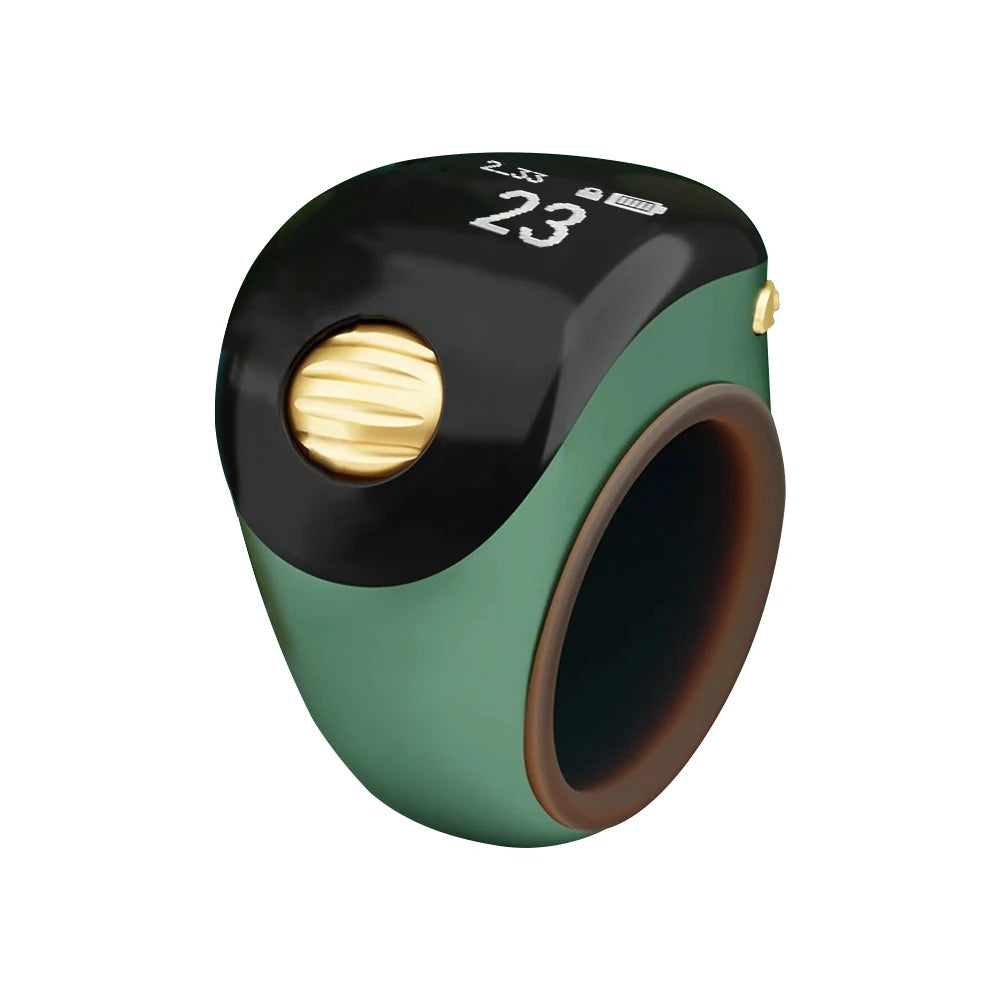 Smart Tasbih Tally Counter Digital Electronic Finger Ring Tally Counter Muslims Tasbeeh Zikr Ring Prayer Time Vibration Reminder