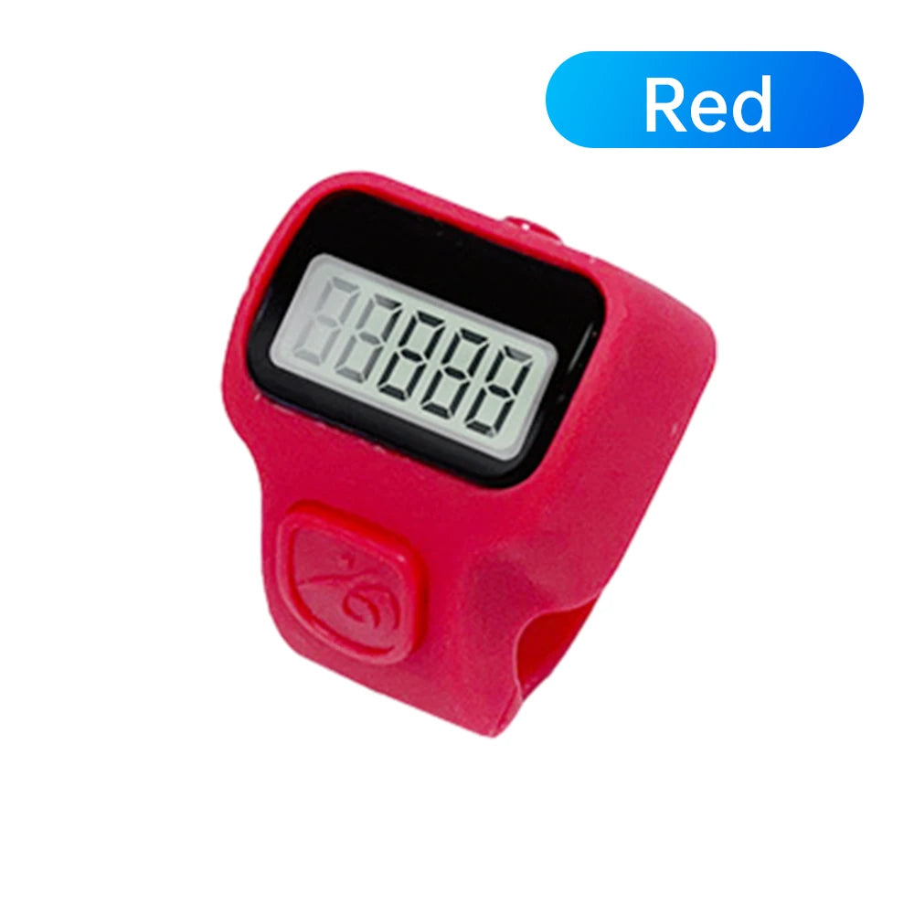 Mini Ring Shape Finger Counter LCD Electronic Digital Tally Counter Smart Ring Click Lap Counter Event Clicker Finger Counters