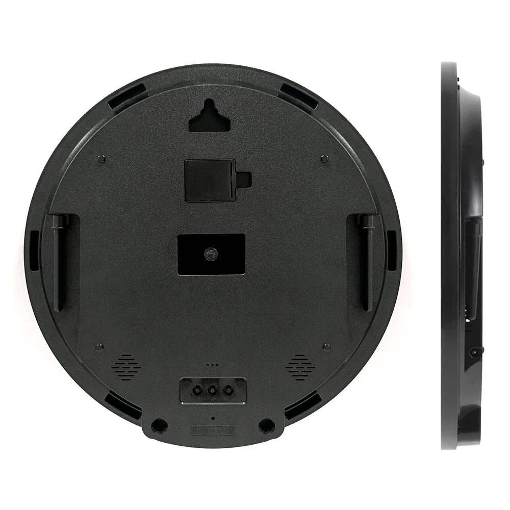 Gold Crescent Moon LED Digital Wall Clock with Timer Date Temperature Islamic Mosque Eid Mubarak Home Decor Electric Wall Clock