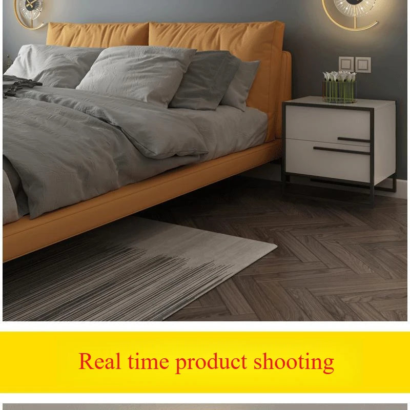 SANDYHA Nordic Clock Wall Lamp Living Room Background Wall Bedroom Headboard Light Modern Minimalist Decorative Lighting Fixture