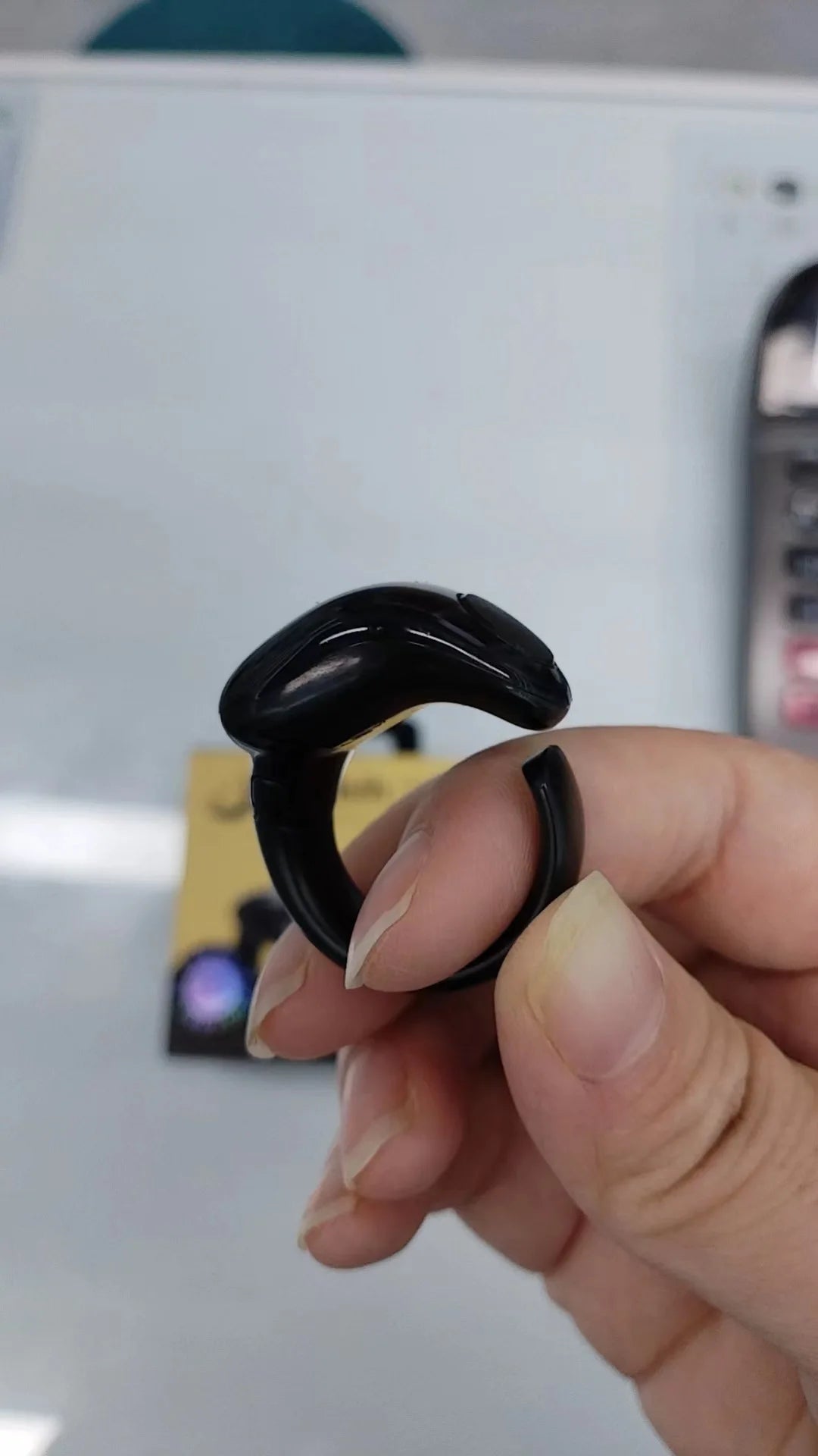 Magnetic Charging Oled Display Screen, 2 Sizes, Ring Holder, Interchangeable Electronic Counter, Bluetooth