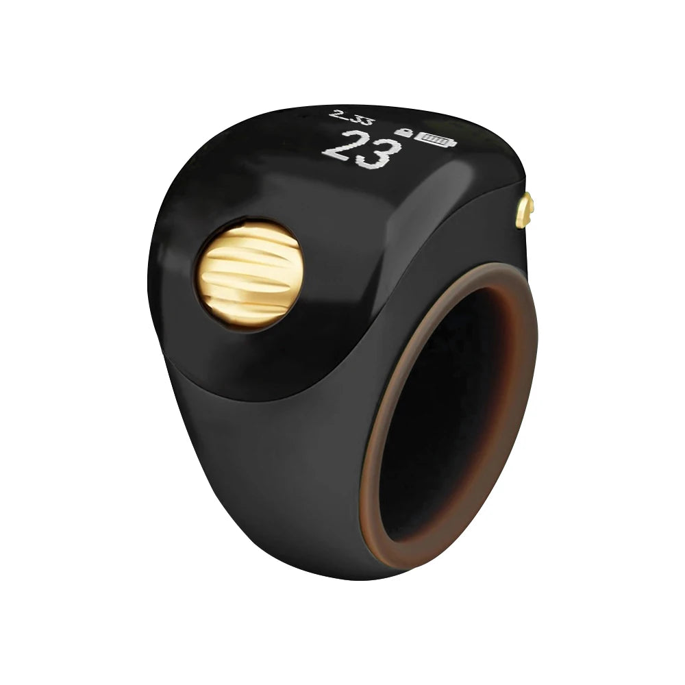 Smart Tasbih Tally Counter Digital Electronic Finger Ring Tally Counter Muslims Tasbeeh Zikr Ring Prayer Time Vibration Reminder