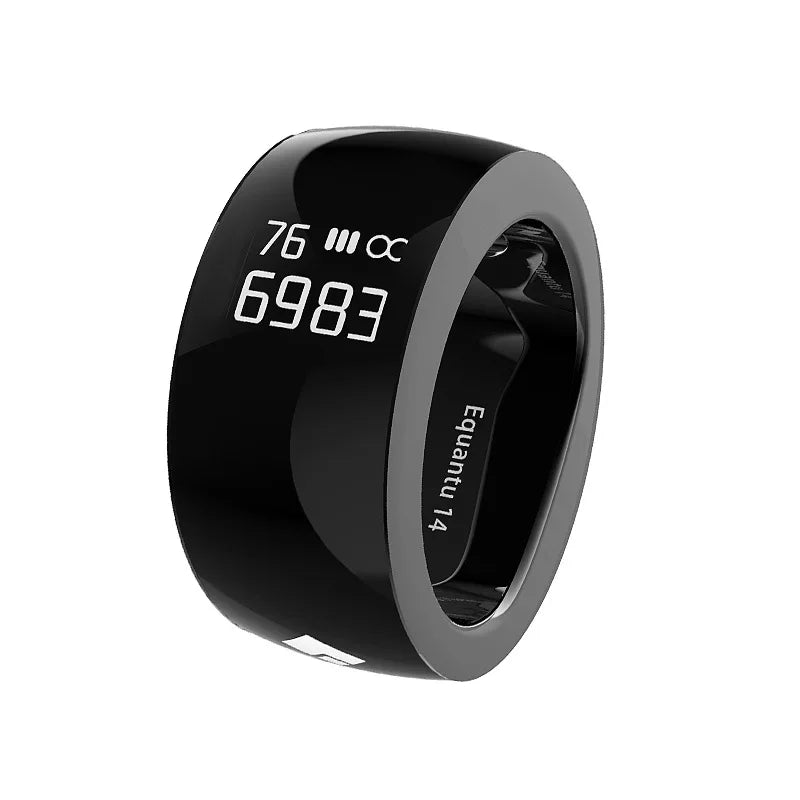 Counting Ring Smart Ring Stainless Steel Electronic Counter APP Smart Ring