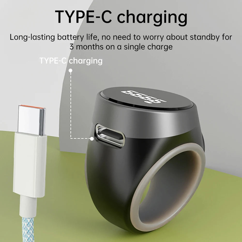 Smart Tasbih Tally Counter Digital Electronic Finger Ring Tally Counter Muslims Tasbeeh Zikr Ring Prayer Time Vibration Reminder