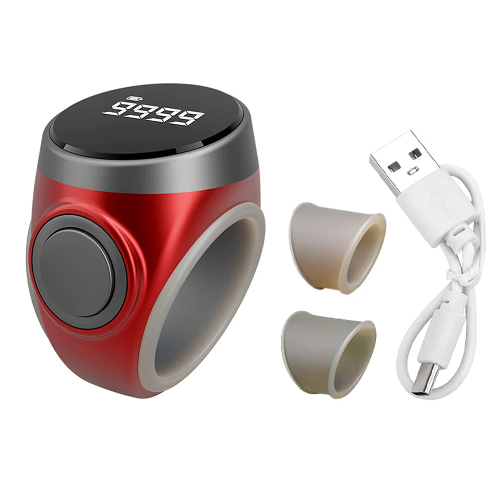 Smart Tasbih Tally Counter Digital Electronic Finger Ring Tally Counter Muslims Tasbeeh Zikr Ring Prayer Time Vibration Reminder
