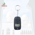 SXH5136 Factory Wholesale Led Electronic Digital Finger Counter with Keychain Muslims Tally Display Finger Counter for Prayer