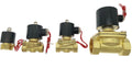 1/4" 3/8" 1/2" 3/4" 1"  Water brass Air Electric Solenoid Valve 2W025-08 2w040-10 2W160-15 2W200 DN15 DN20 DN10 Normally Closed