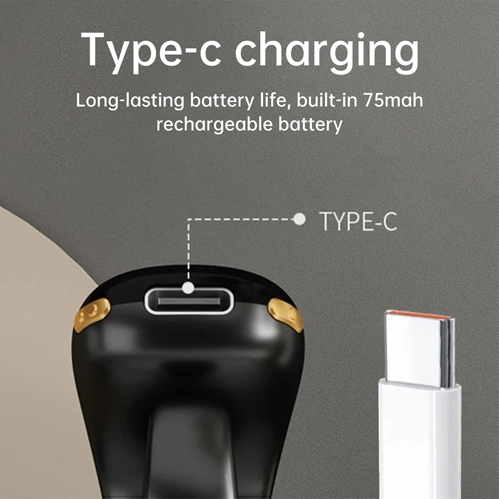 Smart Tasbih Tally Counter High-quality Muslims Tasbeeh Zikr Ring Prayer Time Vibration Reminder 0~99999 Type-C Ring Counters