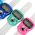 1Pcs Mini Digital Hand Ring Tally Counter LCD Screen Display Electronic Finger Counter W2F