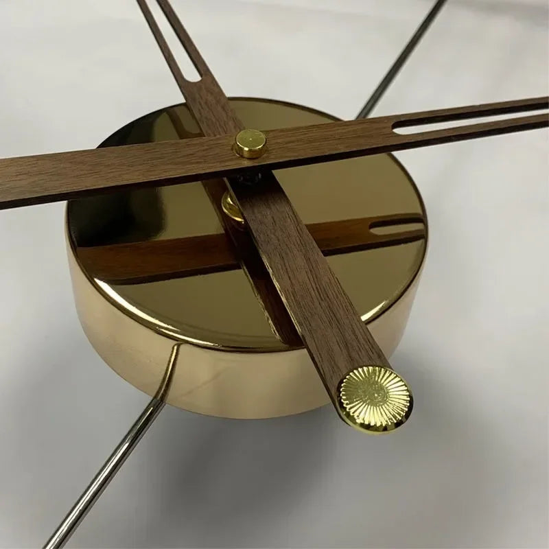 Spanish Large Wall Clock Nordic Modern Wall Clocks Luxury Living Room Minimalism Decoration Clock Bedroom Movement Silent Clocks