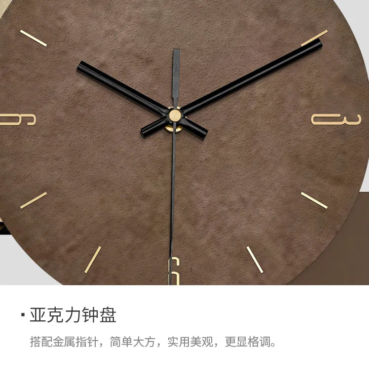 Being an artist of life, modern minimalist voice controlled luminous wall clock