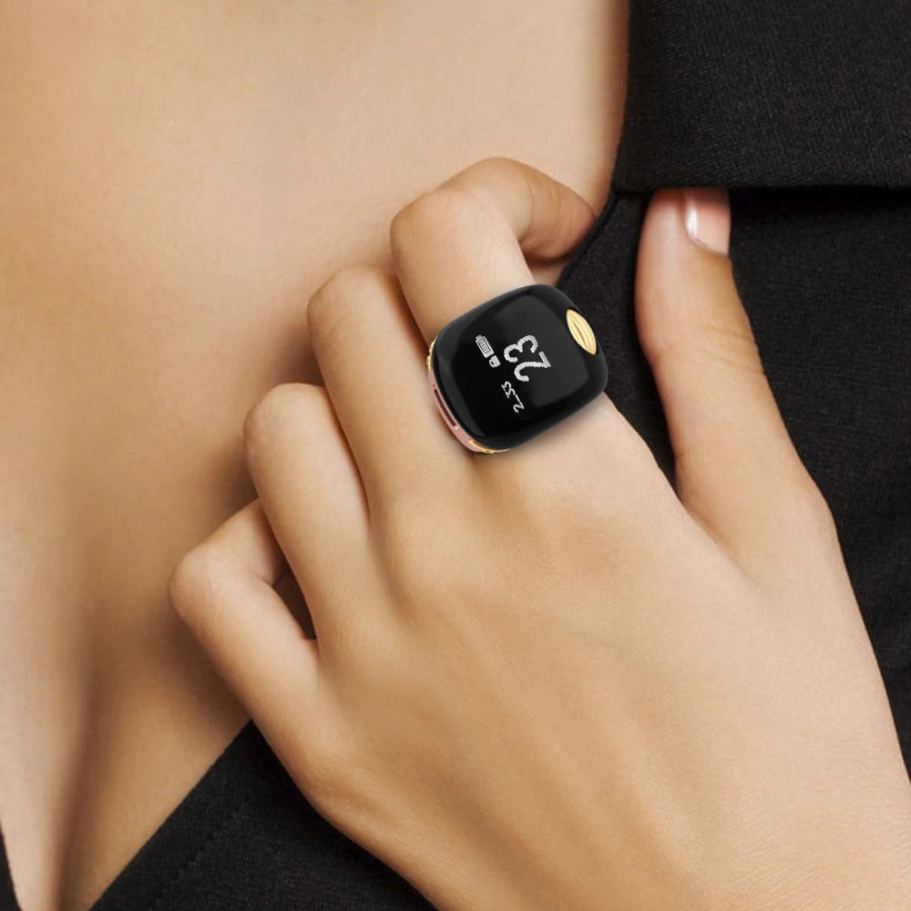 Smart Tasbih Tally Counter Digital Electronic Finger Ring Tally Counter Muslims Tasbeeh Zikr Ring Prayer Time Vibration Reminder