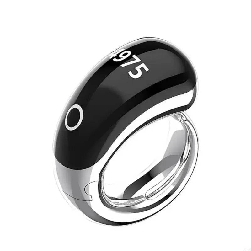 Multifunction Digital Counting Rings Mobile App tasbeeh Control Faith Zikr Rings for Spiritual Practices and Daily Prayer