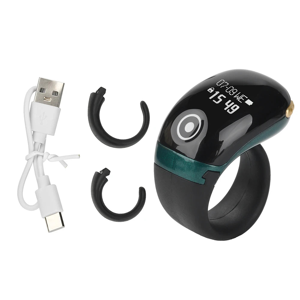 Smart Tasbih Tally Counter 0~99999 Muslims Tasbeeh Zikr Ring Prayer Time Vibration Reminder Type-C Ring Counters OLED Display