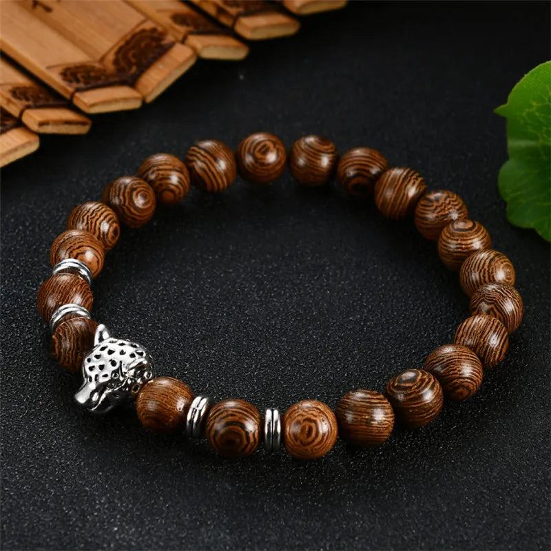 Wood Multi-layer Prayer Beads Bracelet Charm Meditation Yoga Rosary Lucky Wooden Bracelet For Women Men Jewelry Drop shipping