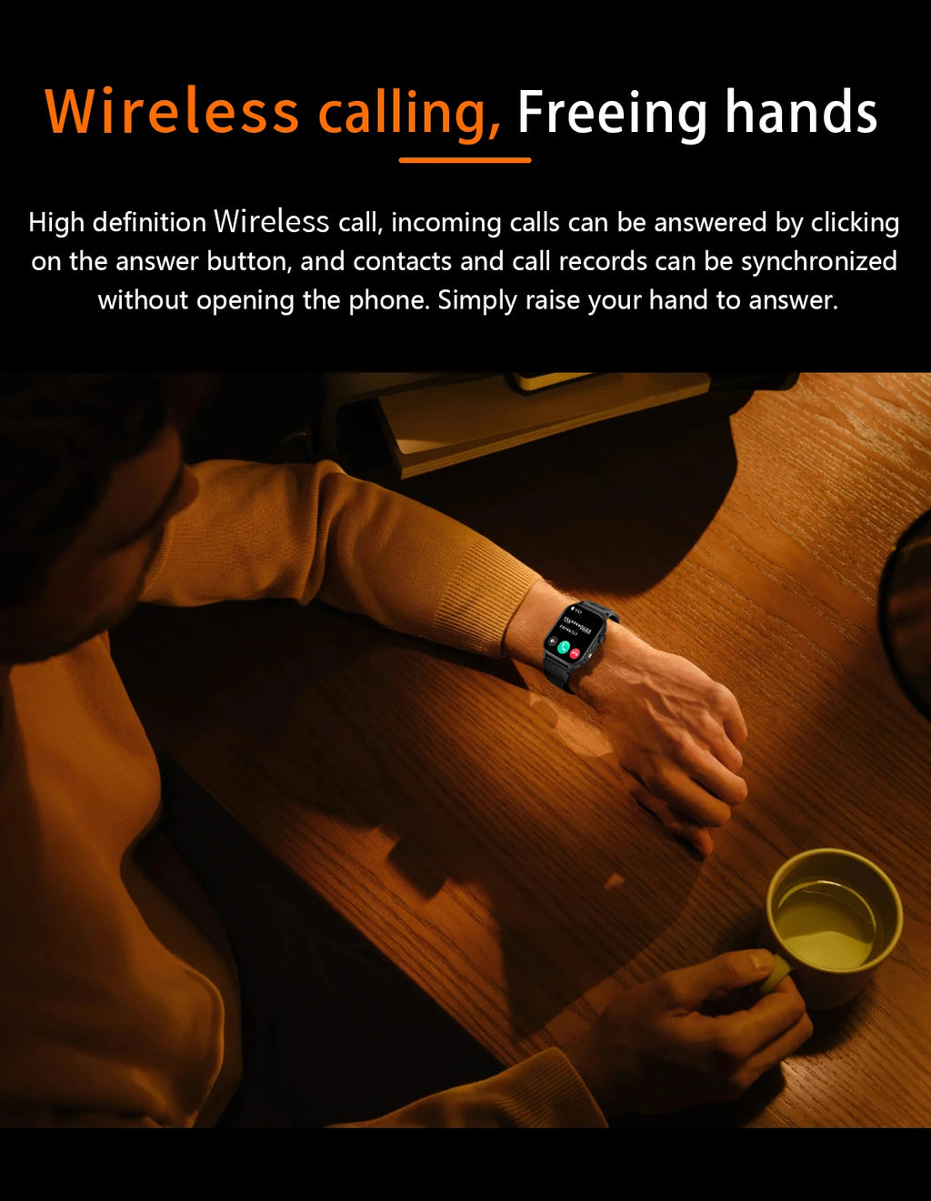 LIGE Smart Watch for Men Women LED Flashlight Full Touch Screen Sport Fitness Watches BT Call Digital Smartwatch Wristwatch New