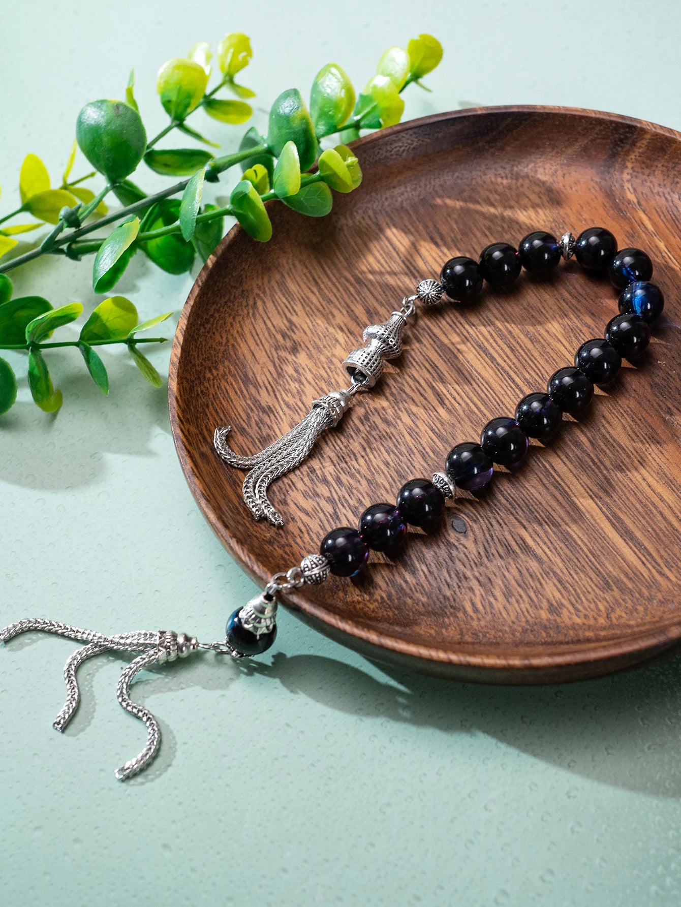 1pc New Tasbih High-end Bracelet Muslim Rosary Jewelry Women Islamic Gift Eid Gift