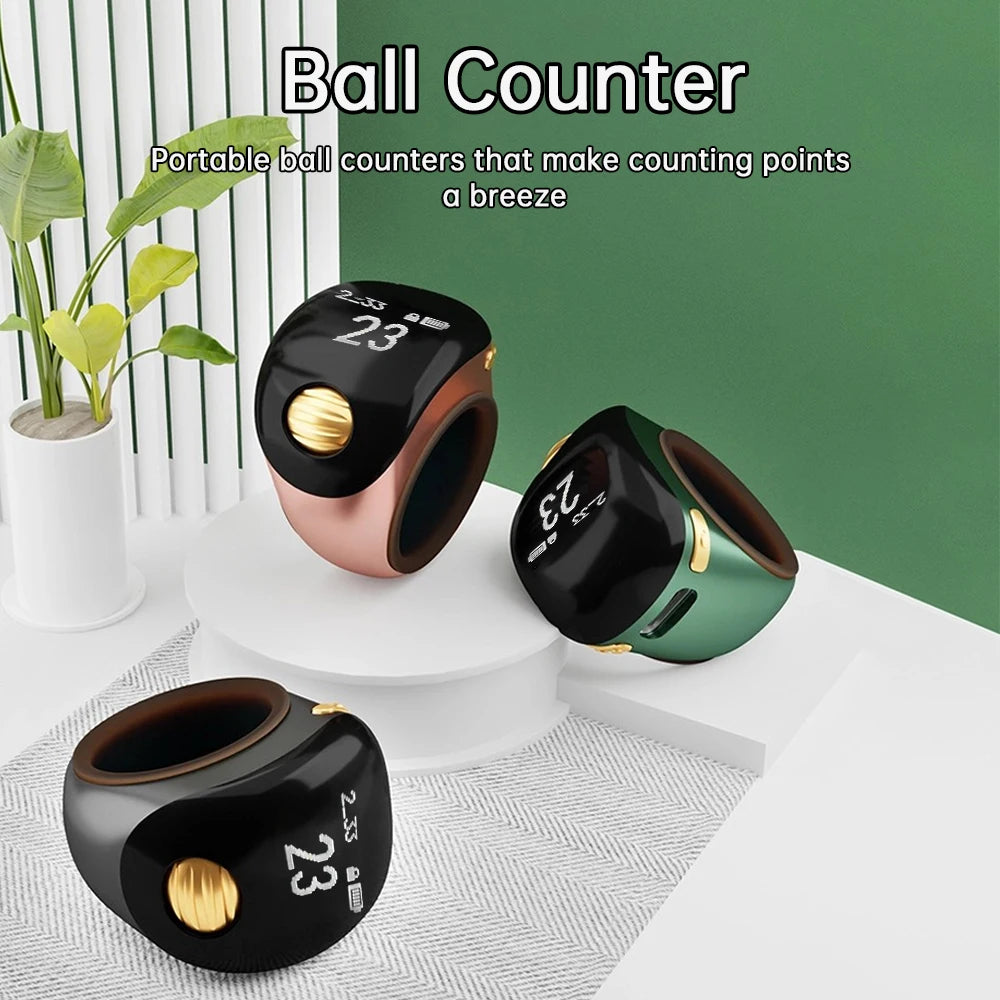 Smart Tasbih Tally Counter Digital Electronic Finger Ring Tally Counter Muslims Tasbeeh Zikr Ring Prayer Time Vibration Reminder