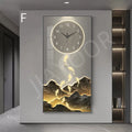 Modern Creative LED Wall Clock Lamps Mural Lighting Corridor Living Room Entrance Staircase Lustre Indoor Home Decoration Lights