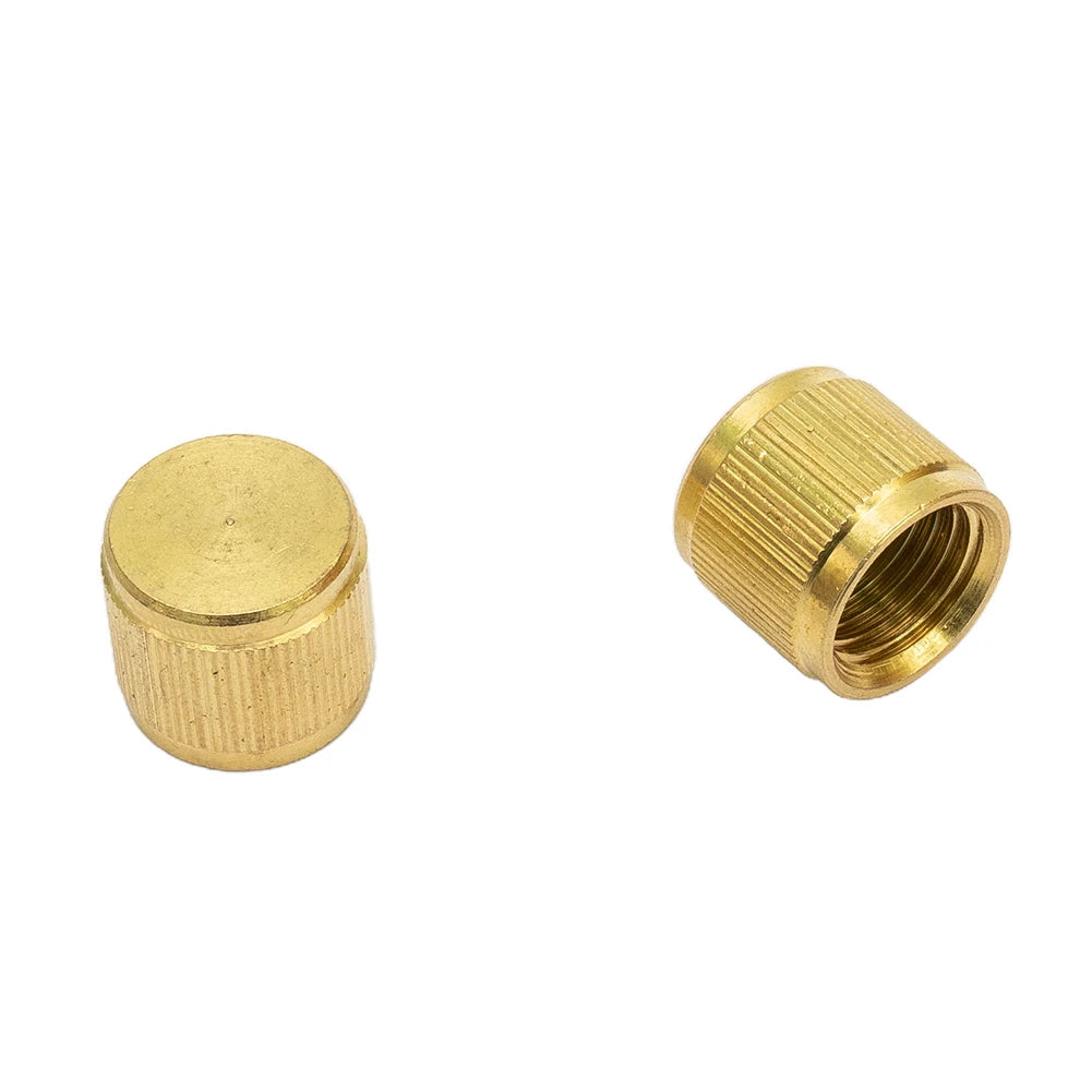 1pc T Type Adapter Tee Adapter 1/4X1/4X1/4\"SAE Flare Add Gauge Deep Vacuum Pump/Manifold Set Solid Brass Tee Adapter