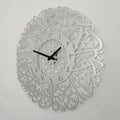 Acrylic Surah Al Ikhlas Wall Clock Islamic Calligraphy Eid Decor Wall Clock Acrylic Mirror Decoration Clock