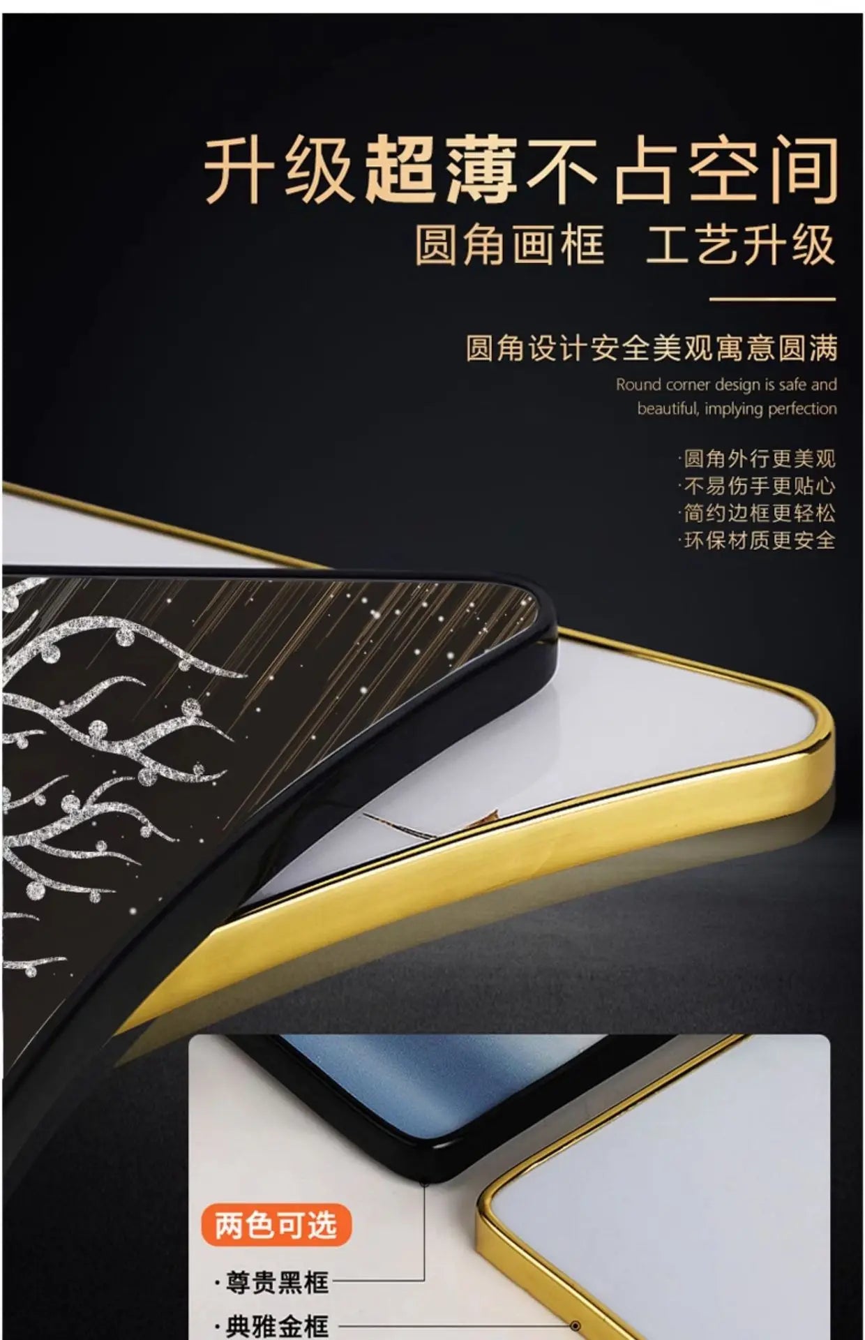 Nordic luxury Wall Clock Living Room Household Fashion Restaurant Decorative Painting Creative Wall Hanging Silent Clock