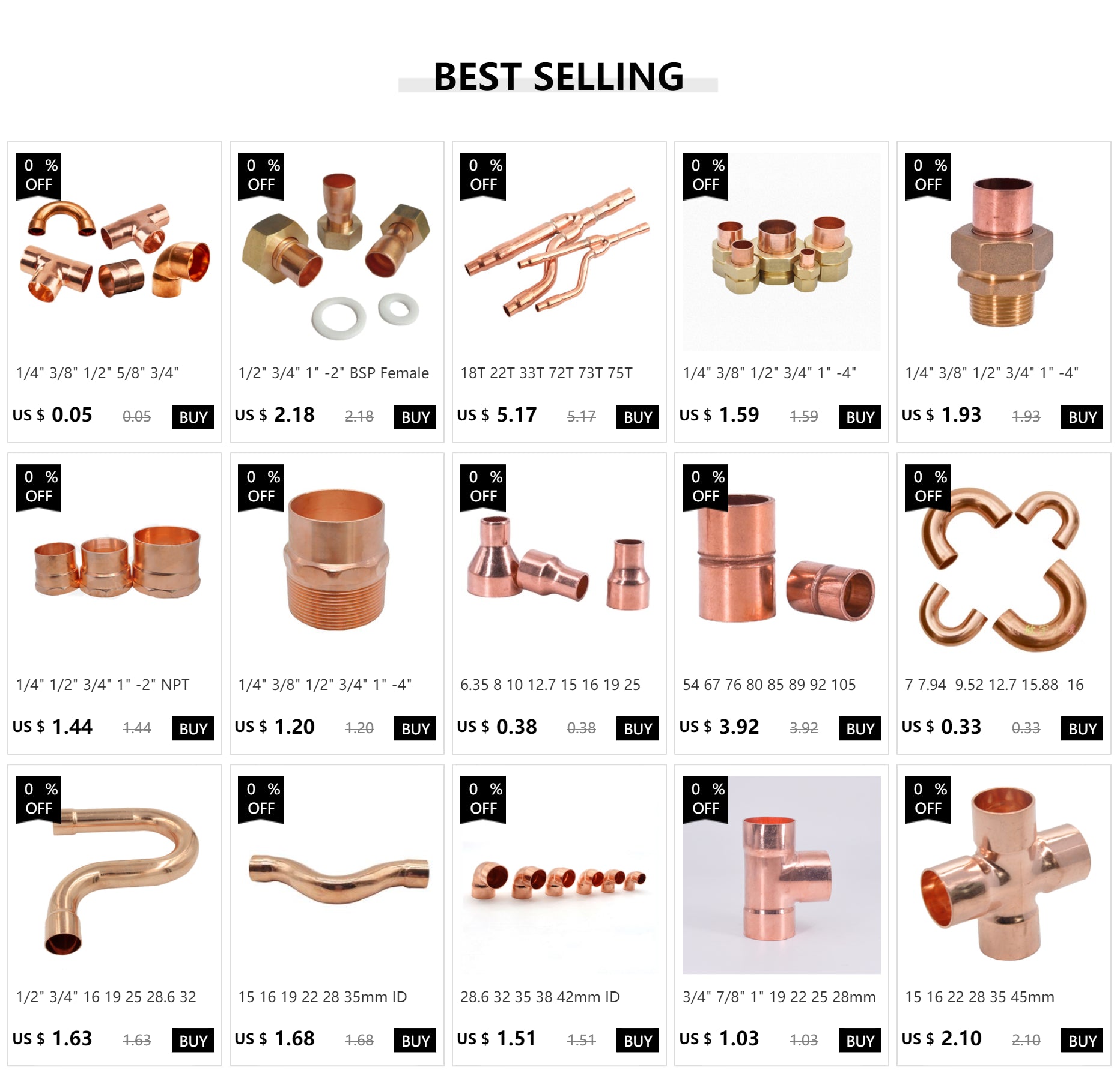 15 16 22 28 35 45mm Copper End Feed Solder Cross 4 Ways Weld Scoket Plumbing Fitting Connector Coupler Splitter Air Conditioner