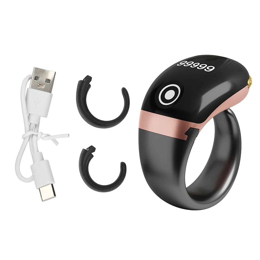 S7pro Bluetooth Electronic Counter APP Control Monitor Smart Finger Counter Muslims Tasbeeh Zikr Ring Prayer Time