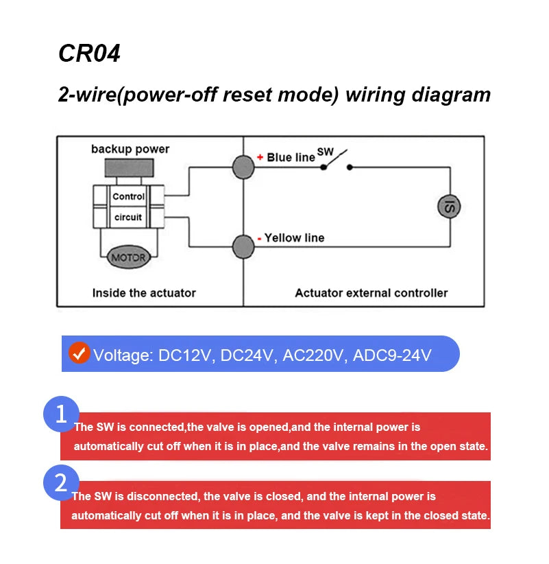 1/2'' 3/4'' 1'' 1-1/4'' 2 Inch IP65 Waterproof Motorized Ball Valve 2 Way Brass Electric Ball Valve Big Torque Metal Motor