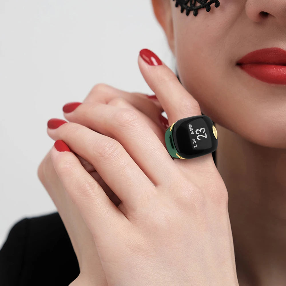 New Smart Tasbih Tally Digital Counter for Muslims Tasbeeh Zikr Ring 5 Prayer Time Vibration Reminder Waterproof