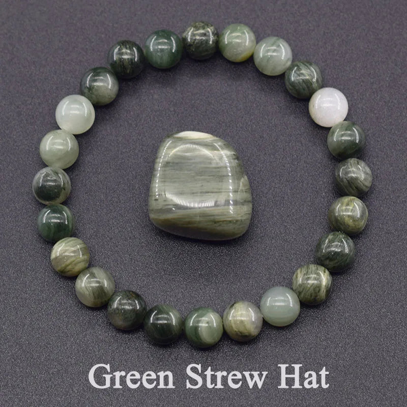 Fashion Indian Agate Beaded Women Bracelet Made of Natrual Stone Tourmaline Color Crystal Bracelet Energy Healing Yoga Jewelry