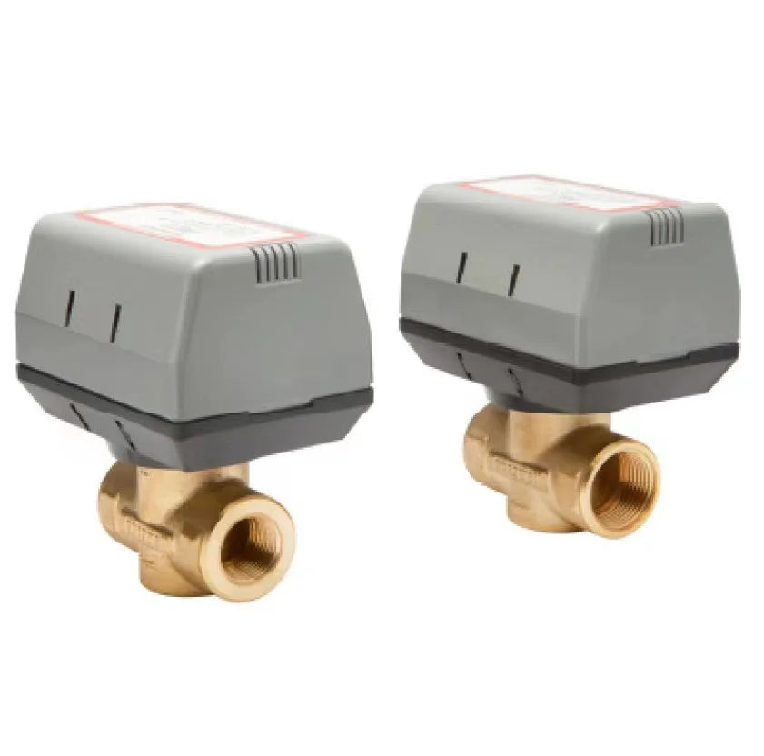 1/2”3/4“1” Honeywell Motorized Two-Way Valve Brass VN6013 Fan Coil Electric Valve AC220V