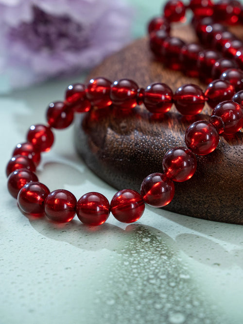 1 Islamic prayer counting bracelet | 45 acrylic beads | Rotatable silver Arabic pattern pendant | Unisex prayer tool