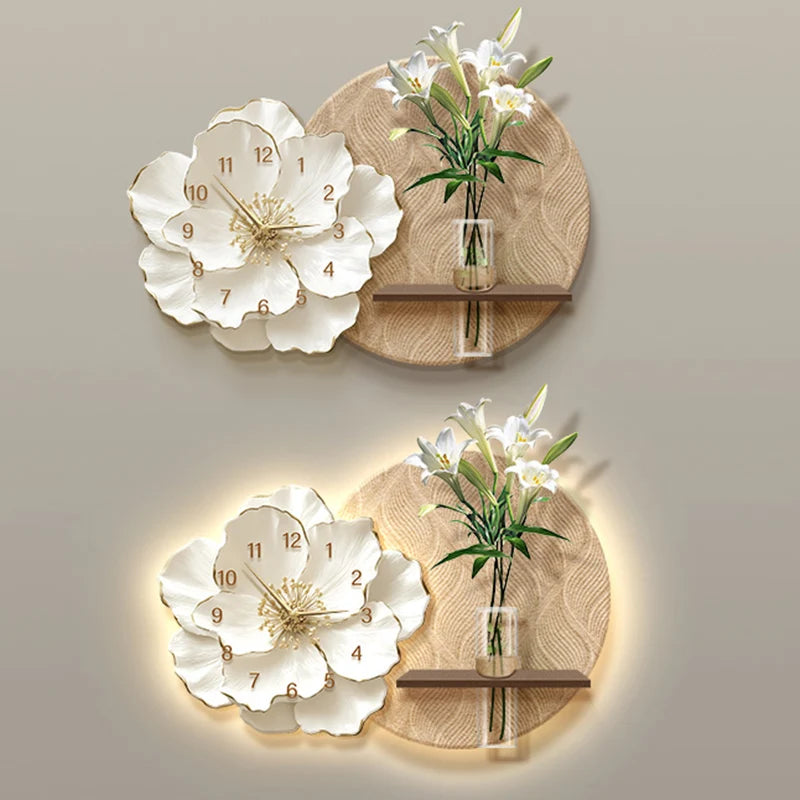 Big Mural Wall Clocks Luxury Creativity Wall Clocks Chic Decoration Clock Large Models Nordic Interior Clock Trendy House Decor