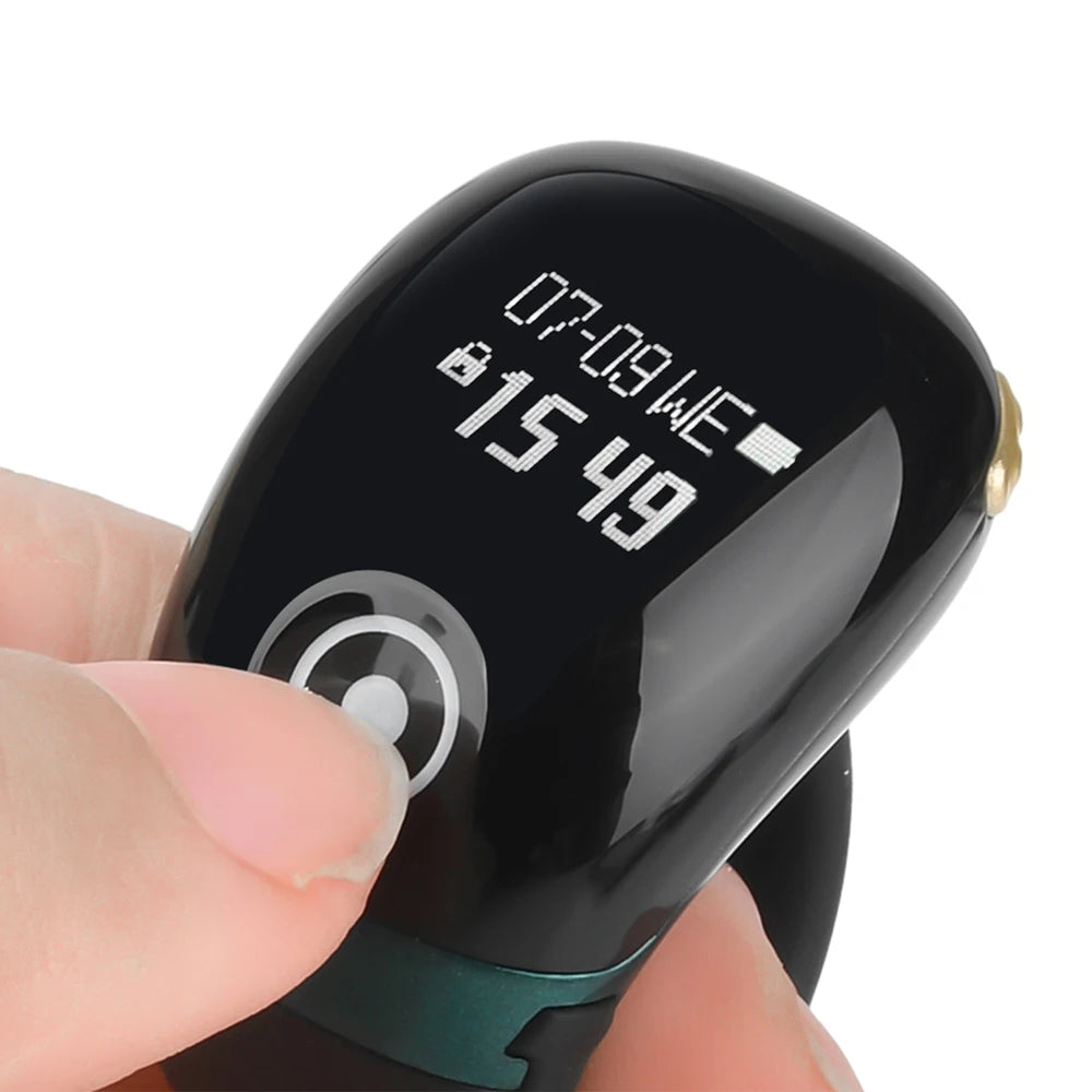 Smart Tasbih Tally Counter High-quality Muslims Tasbeeh Zikr Ring Prayer Time Vibration Reminder 0~99999 Type-C Ring Counters