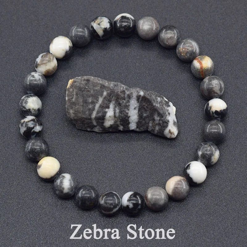 Fashion Indian Agate Beaded Women Bracelet Made of Natrual Stone Tourmaline Color Crystal Bracelet Energy Healing Yoga Jewelry