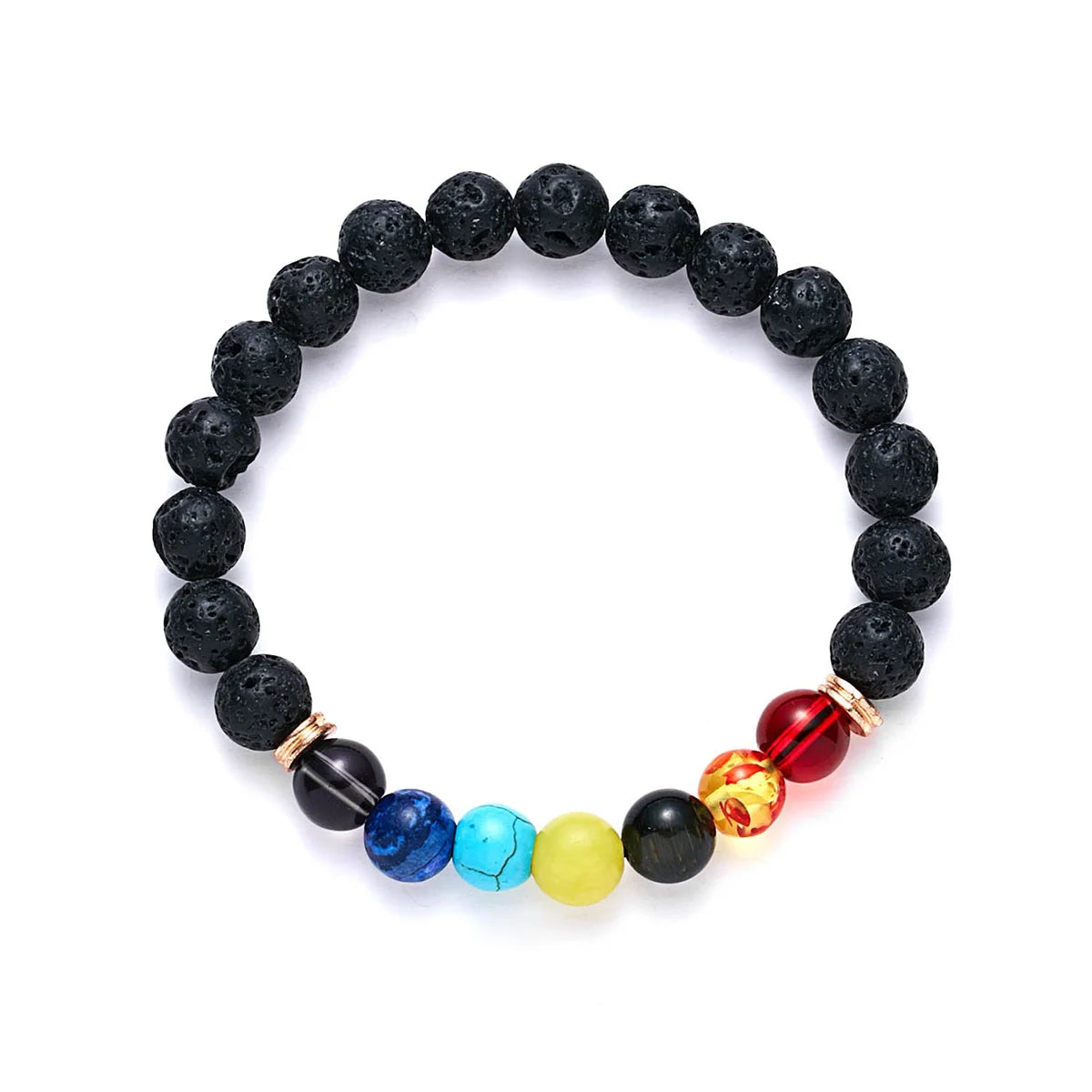 7 Chakra Beads Bracelets Bangles For Women Men Natural Stone Reiki Healing Balance Yoga Bracelet Prayer Meditation Jewelry Gift