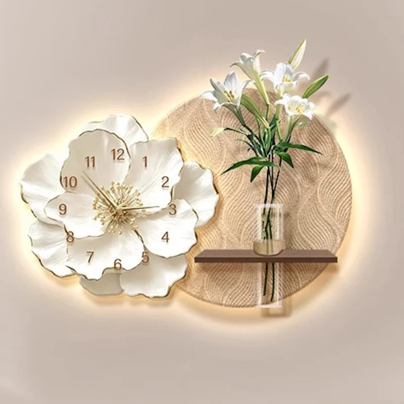 Big Mural Wall Clocks Luxury Creativity Wall Clocks Chic Decoration Clock Large Models Nordic Interior Clock Trendy House Decor