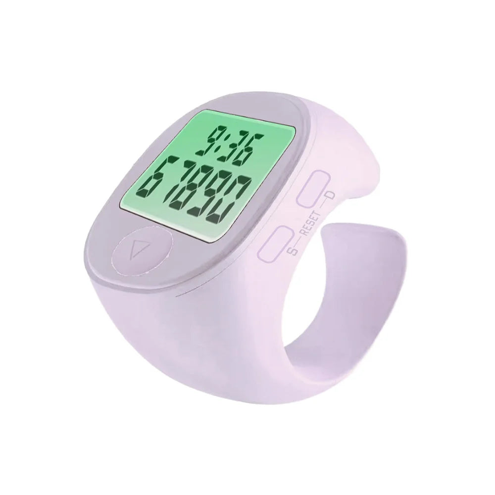 NEW Smart Zikr Ring Praise Tasbih Tally Electronic Digital Counter for Muslims Prayer Time Vibration Reminder Waterproof