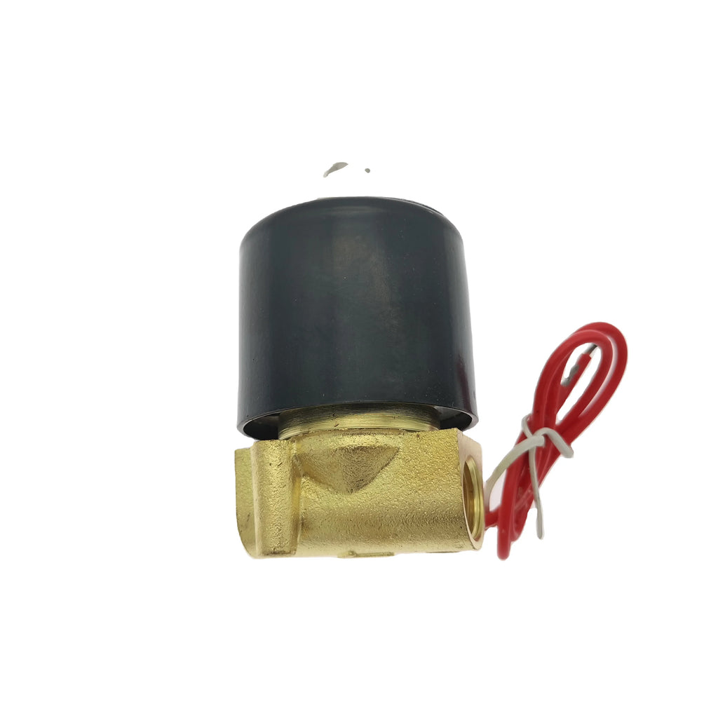 1/4" 3/8" 1/2" 3/4" 1"  Water brass Air Electric Solenoid Valve 2W025-08 2w040-10 2W160-15 2W200 DN15 DN20 DN10 Normally Closed